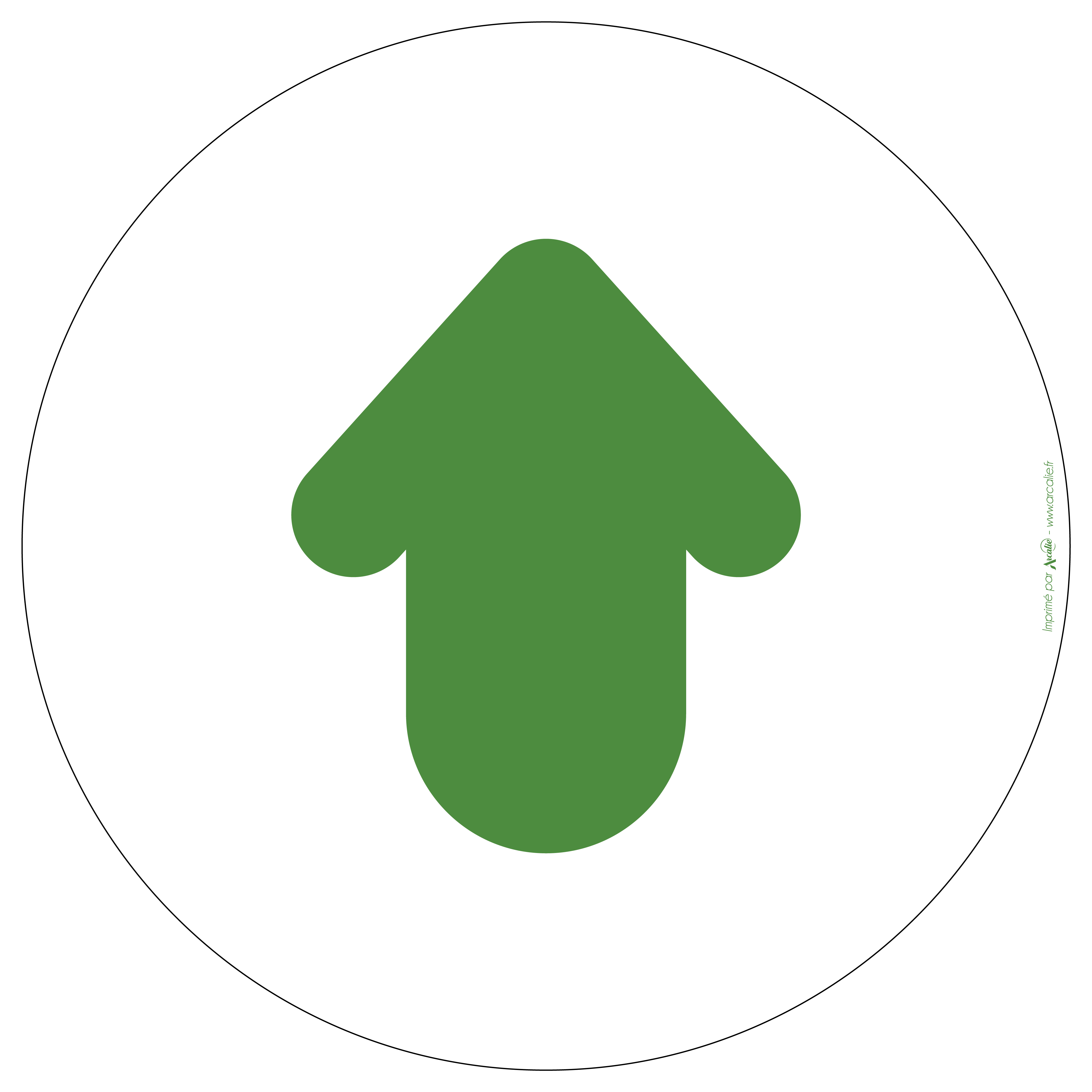RDF02-Rond flèche
