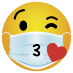 emoji bisous